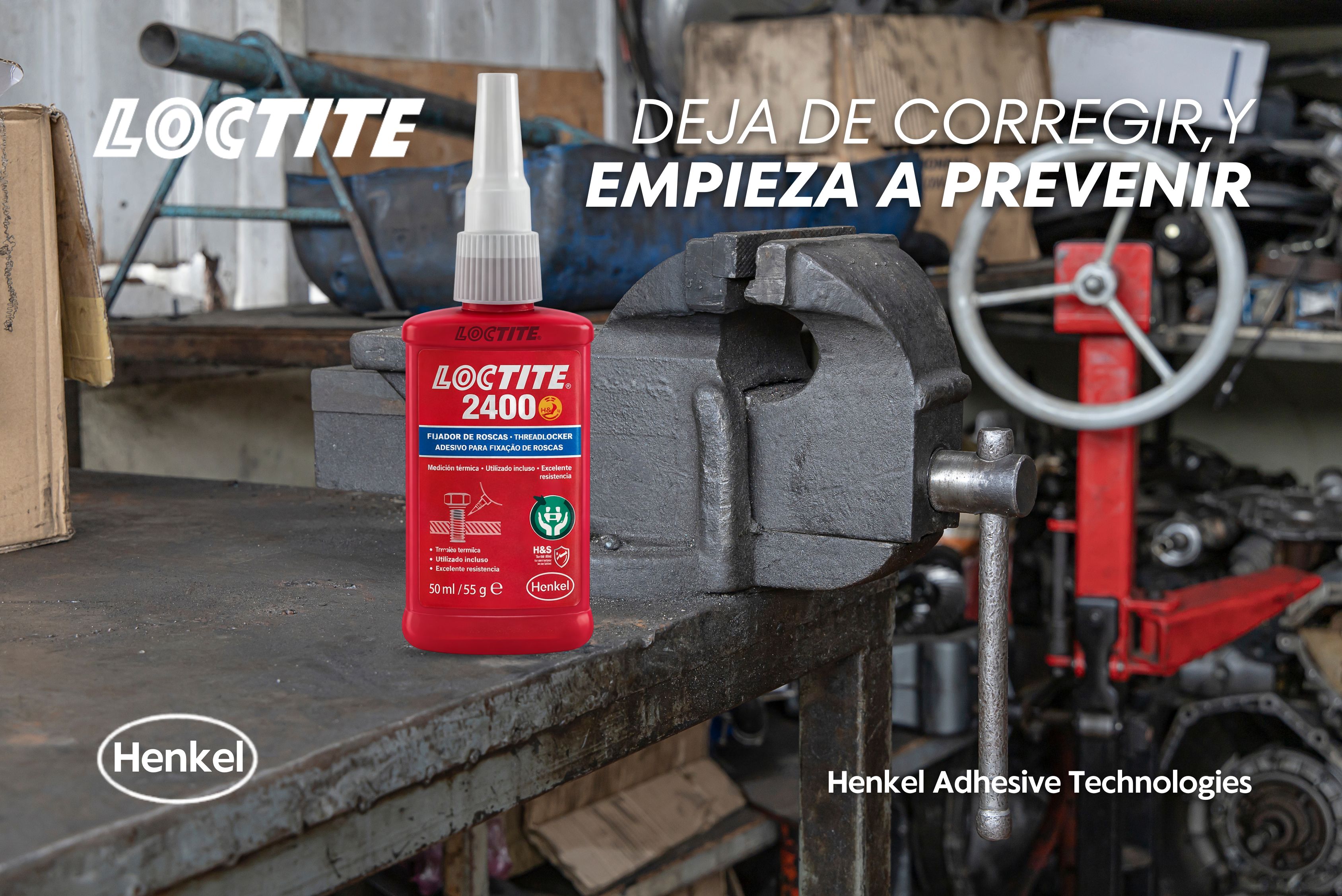 Tecnología anaeróbica Loctite