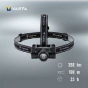 LINTERNA VARTA FRONTAL H20PRO 1LED 350LU
