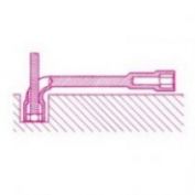 LLAVE PIPA DOBLE HEX. BETA # 933