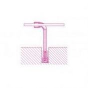 LLAVE PIPA DOBLE HEX. BETA # 933