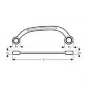 LLAVE MEDIA LUNA BAHCO