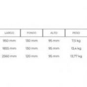 MANGO CEPILLO LAVACOCHES METAL C/R + ENCHUFE RAPIDO
