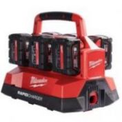 CARGADOR 6 BATERIA MILWAUKEE # M18PC6