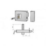 CERRADURA SOBREPONER CVL # 125A