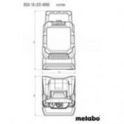 PROYECTOR DE OBRA METABO BSA 18 LED 4000 LM OFERTA FOLLETO