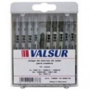CONJUNTO HOJAS SIERRA CALAR MADERA 10 PZ #VALSUR