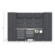 CONJUNTO MOBILIARIO TALLER VALSUR PERSONALIZABLE + 158 HERRAMIENTAS 2020X580X3100