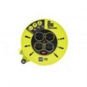 ENROLLADOR CABLE BOBINA 4T 8 MT LUCECO PROXT CME08164SL-PX
