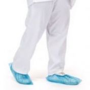 CUBREZAPATOS DESECHABLE POLIETILENO PE 18YM PACK 100 UD AZUL