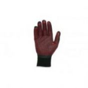 GUANTES NITRILO AGILITY DOTS JUBA 5112 4121X ROJO/NEGRO
