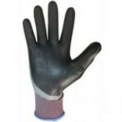GUANTES NITRILO AGILITY DRY JUBA 5522FC 4121X GRIS/NEGRO