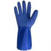 GUANTES PVC SOPORTE ALGODON 30 CM JUBA 5656 4121X AZUL