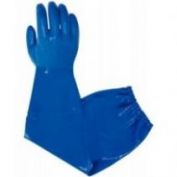 GUANTES NITRILO MANGUITO ALGODON PHULAX JUBA G901 3121X AZUL