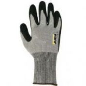 GUANTES NITRILO AGILITY BRUSH JUBA H4117 3121X NEGRO