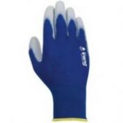 GUANTES PU SMART TIP JUBA H4119 2121X AZUL/GRIS