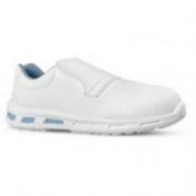 ZAPATOS SEGURIDAD VELCRO BLANCO UPOWER S2 FO SR