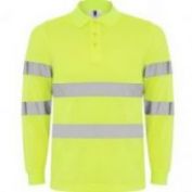 POLO AV M/L ROLY POLARIS 9306 AMARILLO FLUOR