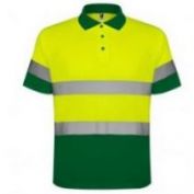 POLO AV M/C ROLY POLARIS 9302 VERDE JARDIN-AMARILLO