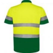 POLO AV M/C ROLY POLARIS 9302 VERDE JARDIN-AMARILLO
