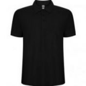 POLO M/C ROLY HOMBRE PEGASO PREMIUM 6609 NEGRO