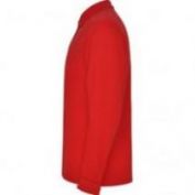 POLO M/L ALGODON HOMBRE ROLY ESTRELLA 6635 ROJO