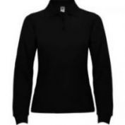 POLO M/L ALGODON MUJER ROLY ESTRELLA 6636 NEGRO