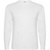 CAMISETA M/L UNISEX ROLY POINTER 1204 BLANCO