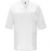 CAMISETA SANITARIO M/C UNISEX ROLY PANACEA 9098 BLANCO