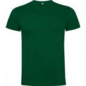 CAMISETA M/C ALGODON HOMBRE ROLY DOGO PREMIUM 6502 VERDE BOTELLA