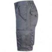BERMUDAS MULTIBOLSILLOS STRETCH VELILLA 103009S GRIS