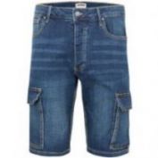 BERMUDAS MULTIBOLSILLOS VAQUERO STRETCH VELILLA 103017S