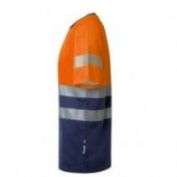 CAMISETA AV ALGODON B. SEGMENTADAS VELILLA 305643 NARANJA/MARINO