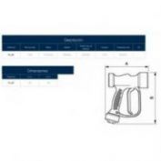PISTOLA DE LAVADO INDUSTRIAL PREVOST
# T. MAX. 90º