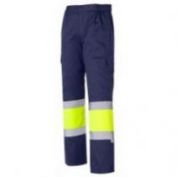 PANTALON AV FORRO ALGODON CHINTEX 1090A MARINO-AMARILLO