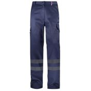 PANTALON MULTIBOLSILLOS BASICO FORRADO MUJER WORKO WORKO WR 3 100PLUS MARINO