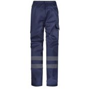 PANTALON MULTIBOLSILLOS BASICO FORRADO MUJER WORKO WORKO WR 3 100PLUS MARINO