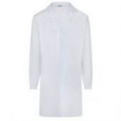 BATA UNISEX BOTONES PRESION REYES GARYS BLANCO