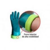 GUANTES BIPOLIMERO 35 CM T-TOUCH CHEM JUBA 5813 4X42D VERDE
