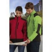 CHAQUETA SOFTSHELL VALENTO SAPONI GRIS CARBON-NEGRO
