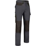 PANTALON HIDROFUGADO MULTIBOLSILLOS VALENTO DYNAMITE GRIS-NEGRO
