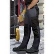 PANTALON HIDROFUGADO MULTIBOLSILLOS VALENTO DYNAMITE GRIS-NEGRO