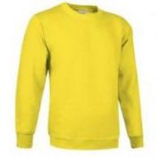 SUDADERA CUELLO REDONDO VALENTO DUBLIN AMARILLO LIMON