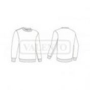 SUDADERA CUELLO REDONDO VALENTO DUBLIN GRIS CEMENTO