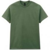 CAMISETA M/C ULTRA ALGODON HOMBRE GI5000 VERDE MILITAR