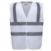 CHALECO AV BASICO UNISEX YHVW100 BLANCO