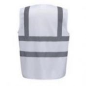 CHALECO AV BASICO UNISEX YHVW100 BLANCO