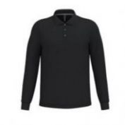 POLO CASUAL M/L HOMBRE K243 NEGRO
