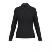 POLO CASUAL M/L MUJER K244 NEGRO