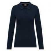 POLO ANTIBACTERIANO M/L MUJER WK277 AZUL NAVY