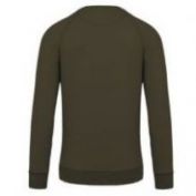SUDADERA ALGODON ORGANICO HOMBRE K480 VERDE MOSSY